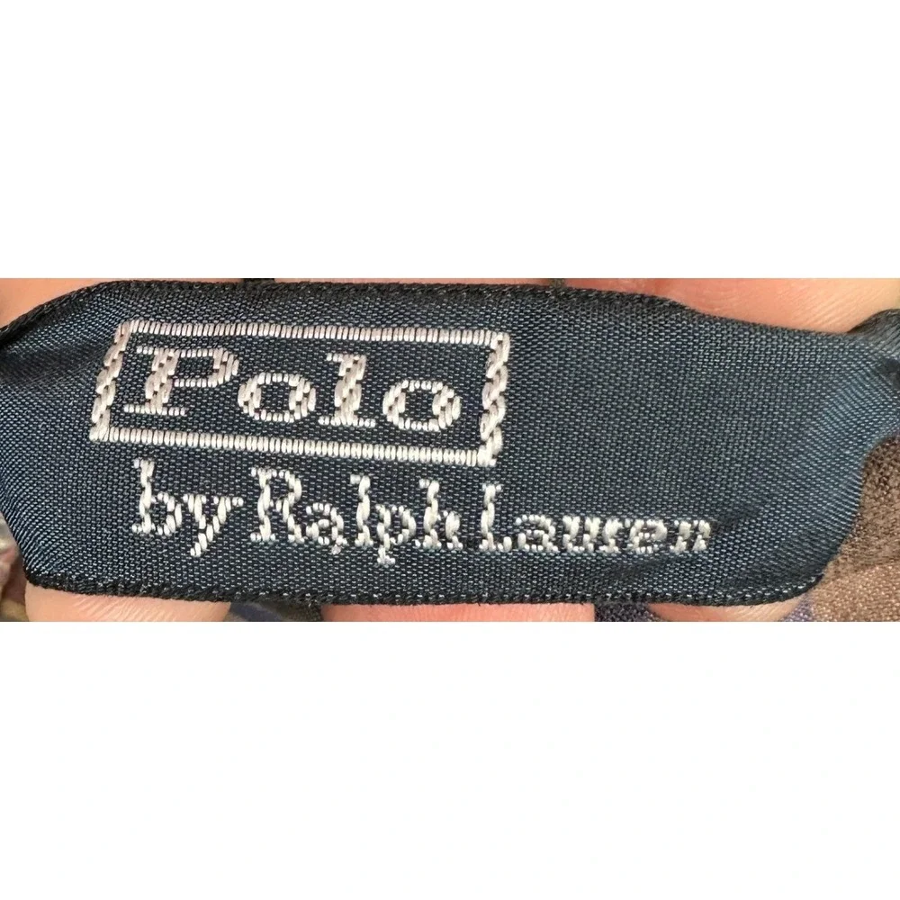 Polo Ralph Lauren Swim Trunks Mens 40 Multicolor Patchwork Plaid Board Shorts